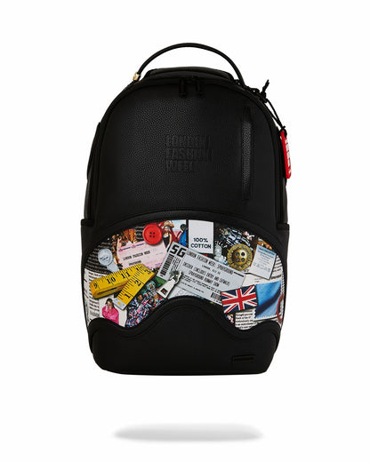 Sprayground - LONDON FASHION WEEK MOODBOARD MONTAGE BACKPACK
