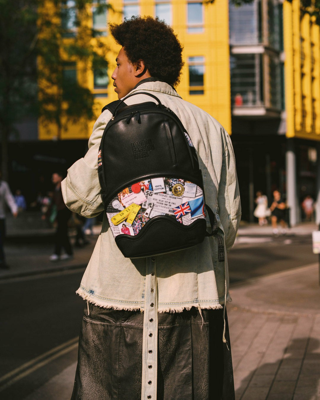 Sprayground - LONDON FASHION WEEK MOODBOARD MONTAGE BACKPACK