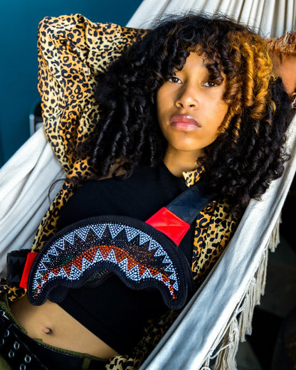 Sprayground - TRINITY CAMO SHARKMOUTH CROSSBODY