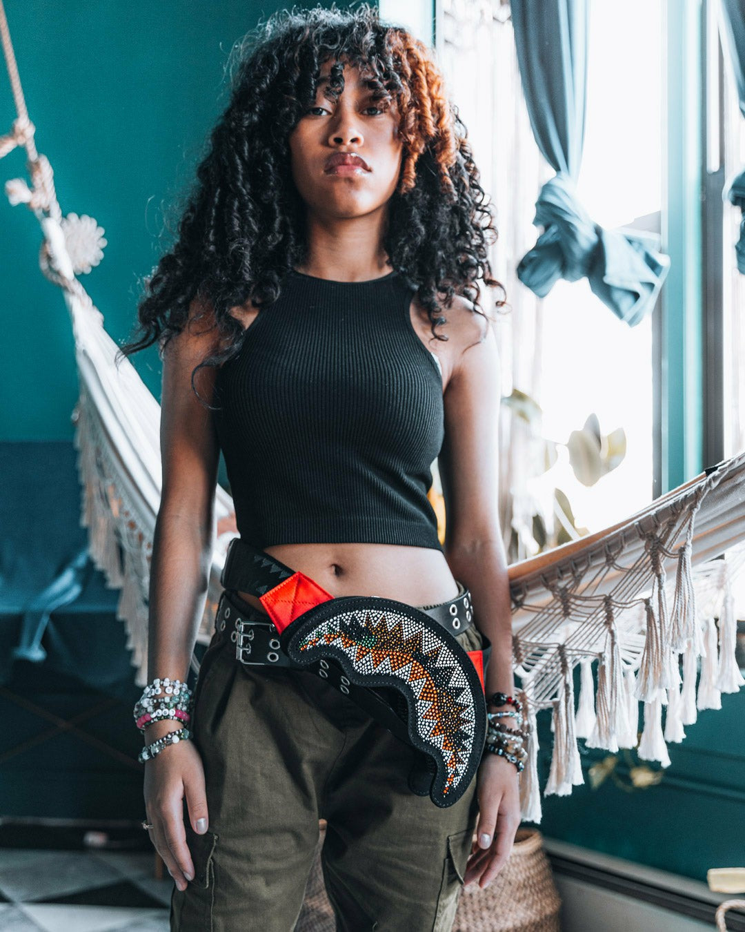 Sprayground - TRINITY CAMO SHARKMOUTH CROSSBODY