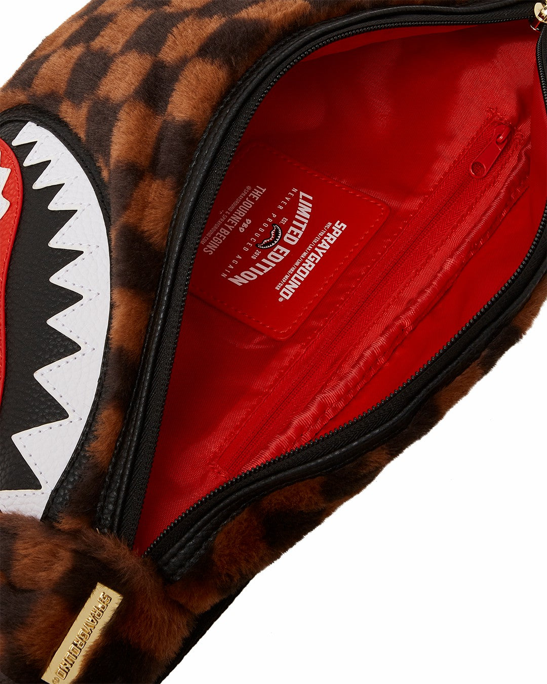 Sprayground - FURRR SHARKS IN PARIS SAVVY CROSSBODY