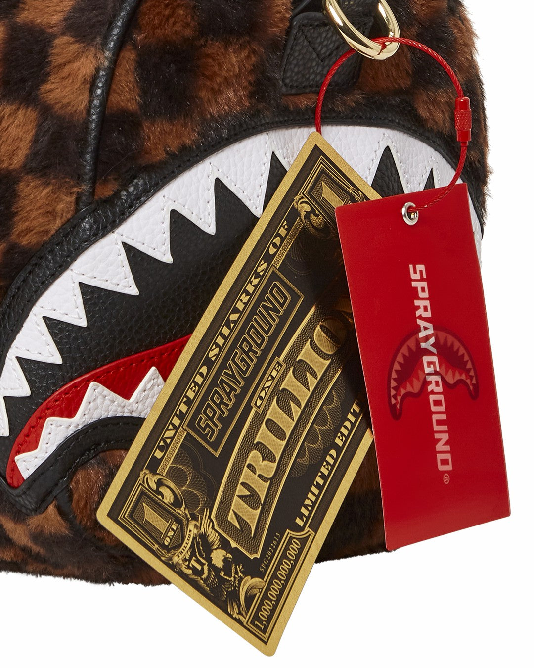 Sprayground - FURRR SHARKS IN PARIS MINI DUFFLE