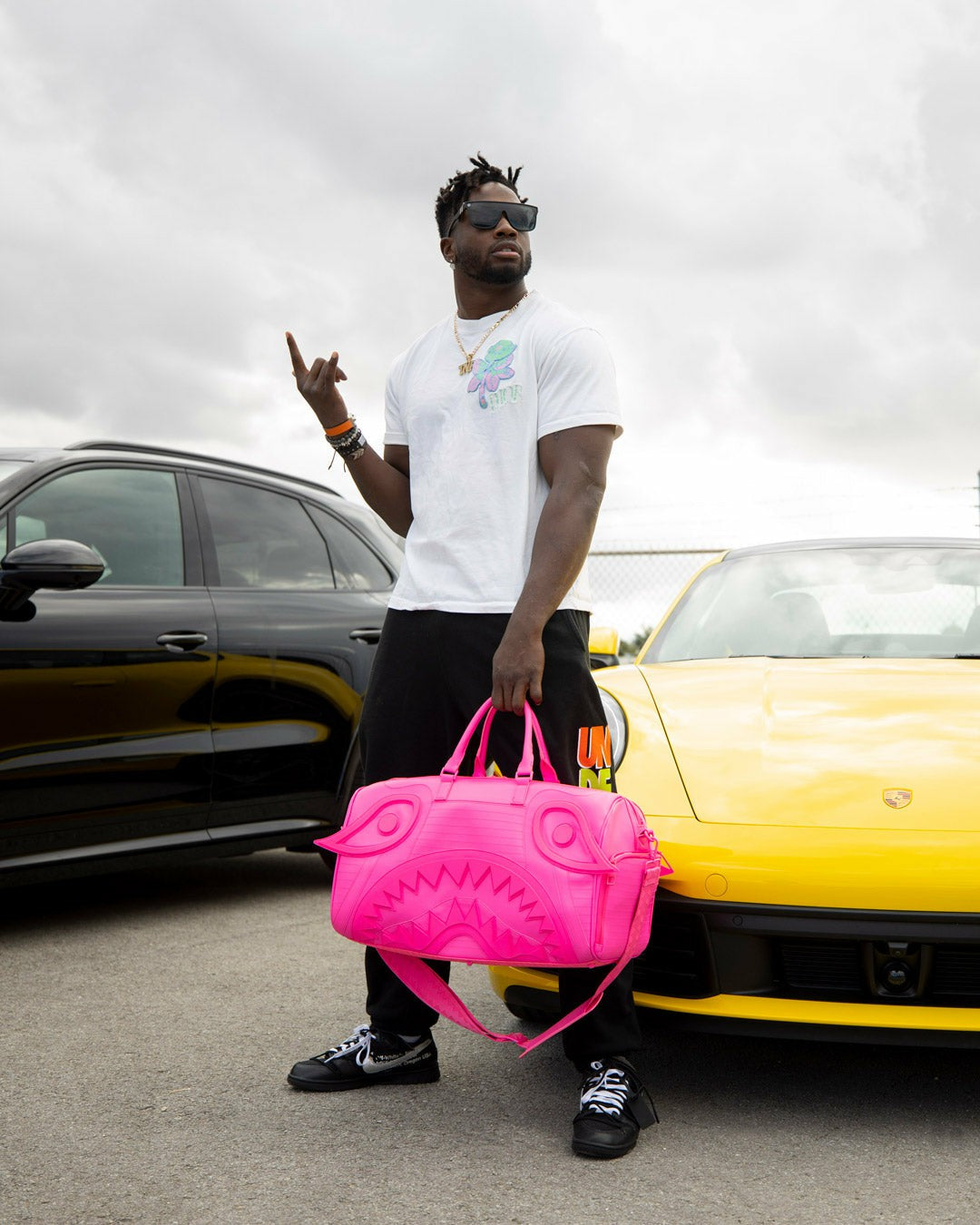 Sprayground - SAKURA SHOCK WAVE DUFFLE