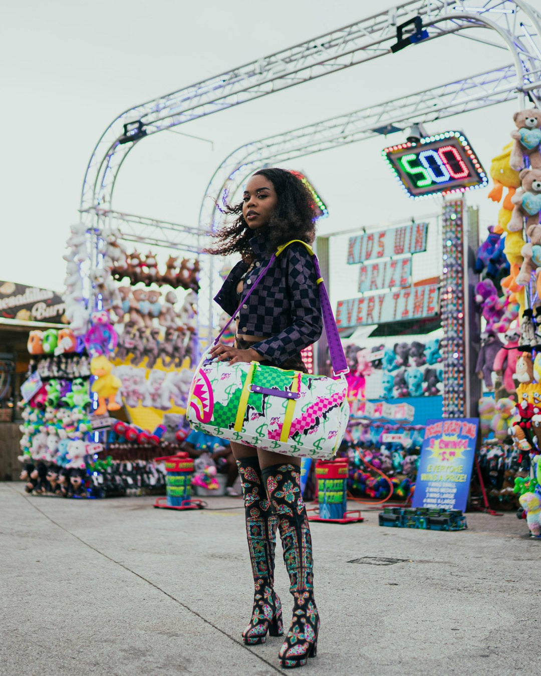Sprayground - DREAMY TECHNICOLOR DUFFLE