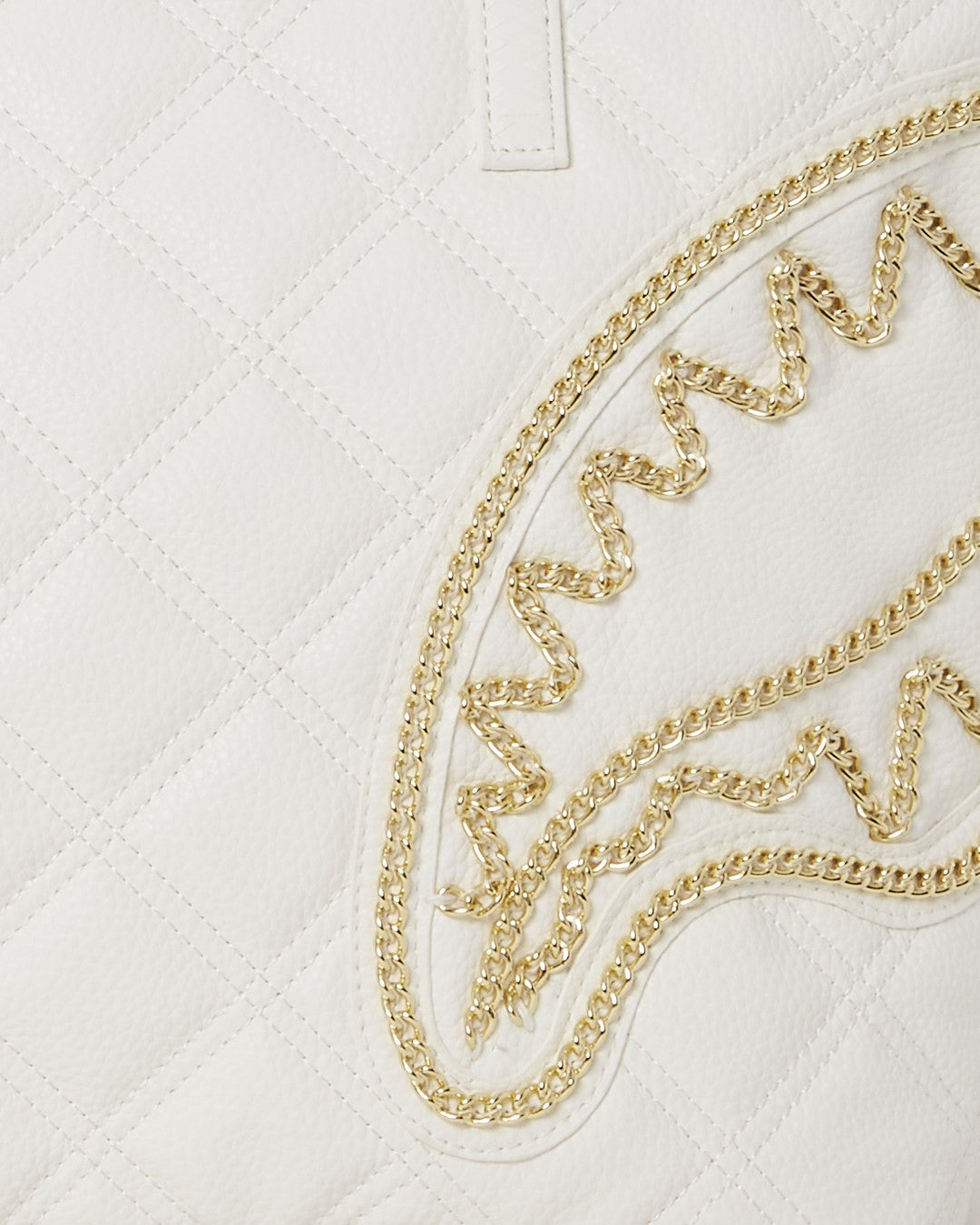 Sprayground - RIVIERA LE BLANC GOLD CHAIN SHARK TOTE
