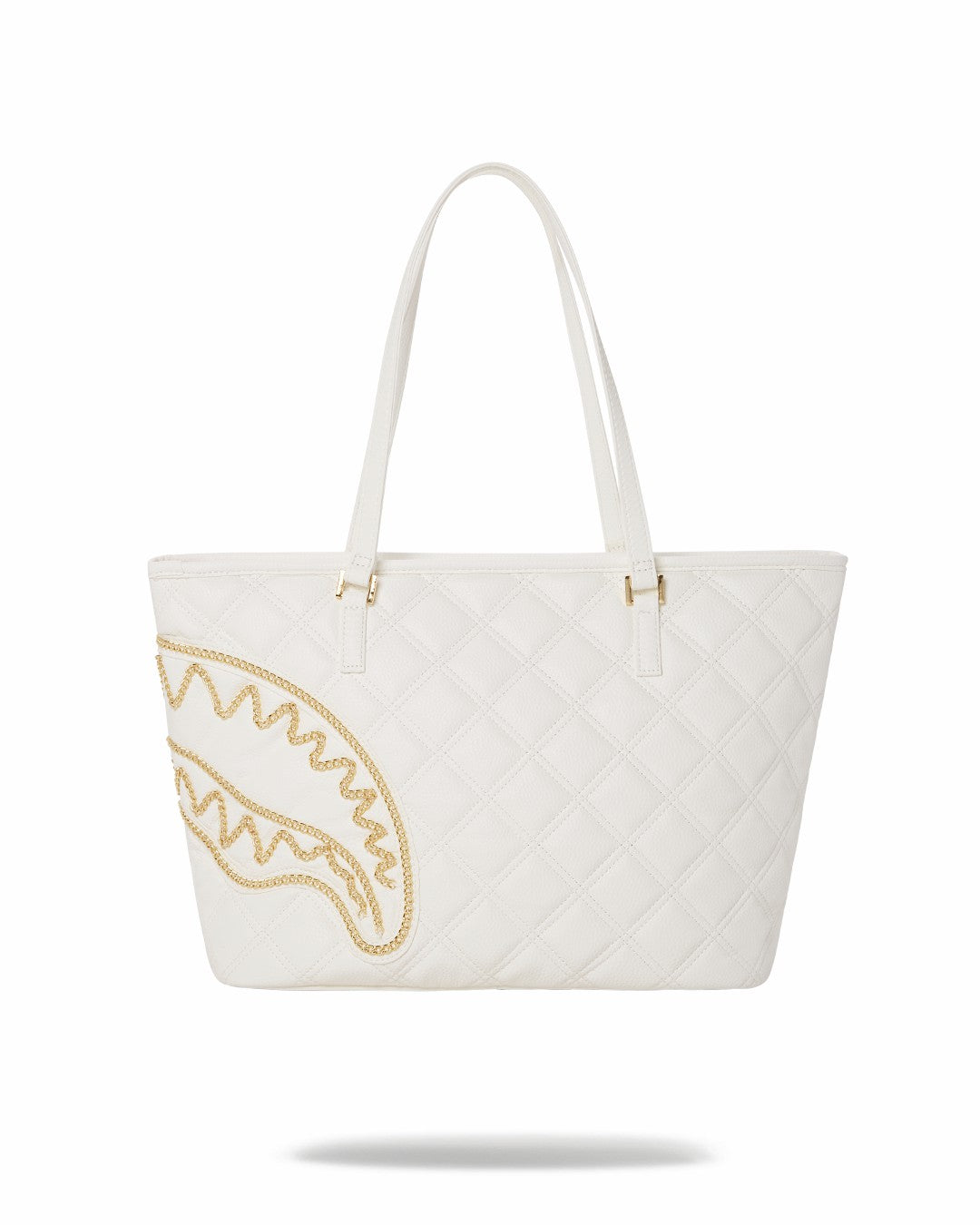 Sprayground - RIVIERA LE BLANC GOLD CHAIN SHARK TOTE