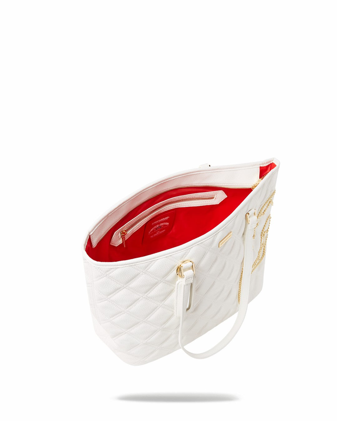 Sprayground - RIVIERA LE BLANC GOLD CHAIN SHARK TOTE