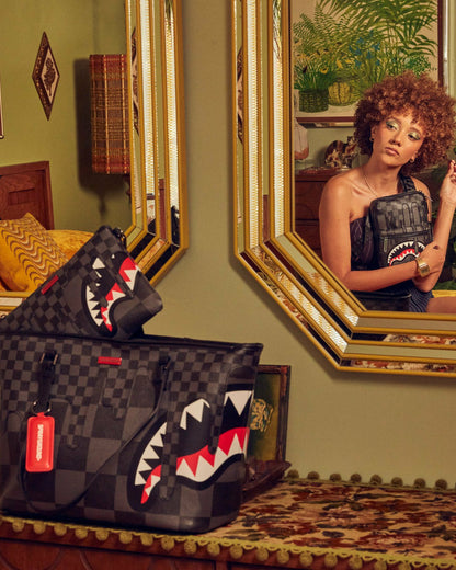 Sprayground - XTC GREY SHARKS IN PARIS TOTE