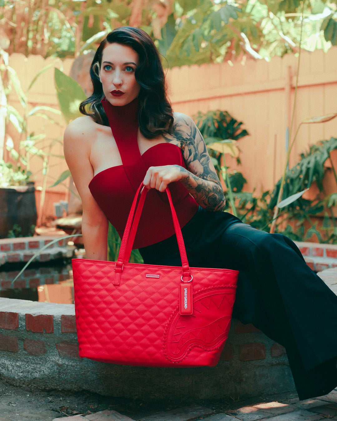 Sprayground - RED RIVIERA TOTE