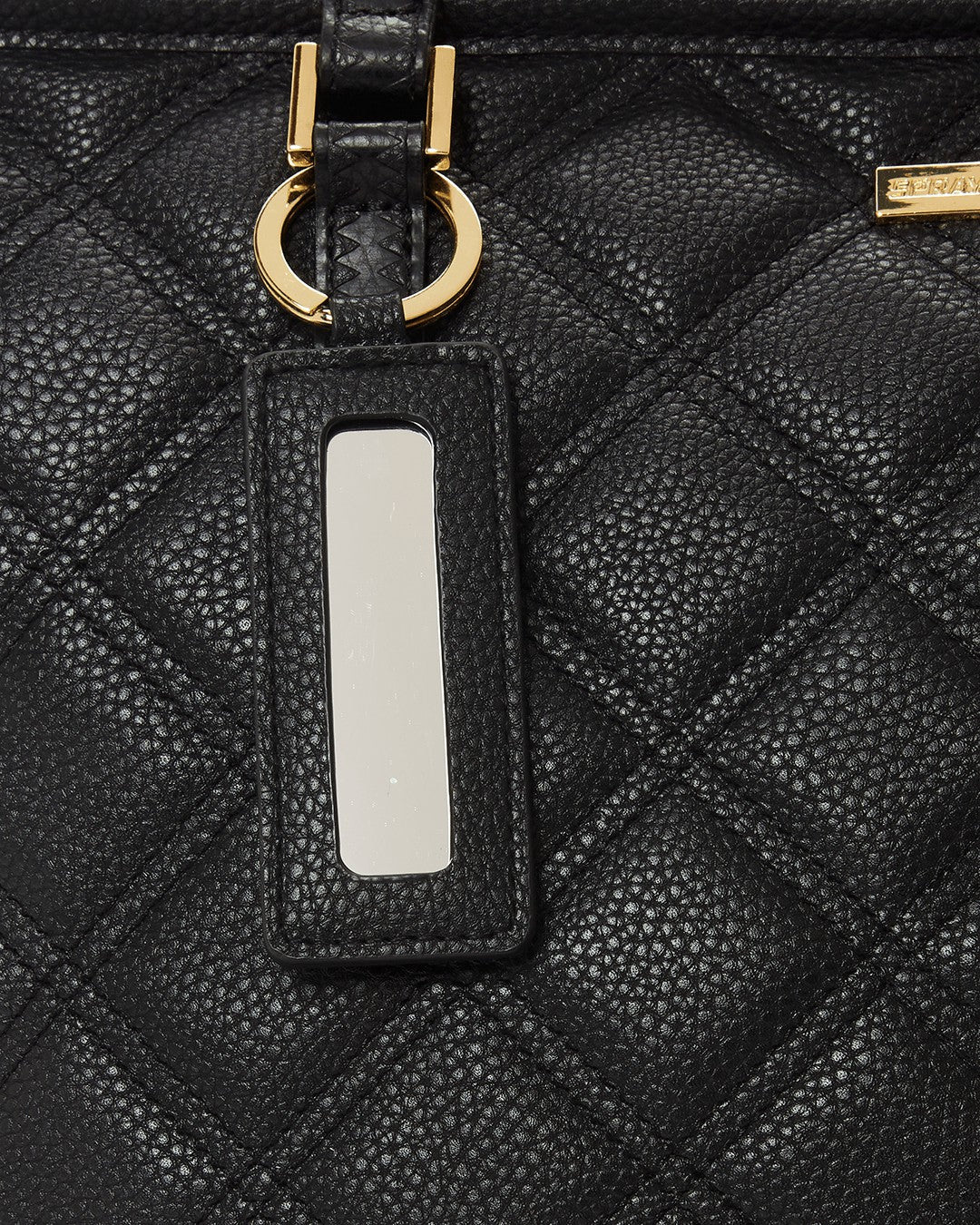 Sprayground - NOIR QUILT GOLD CHAIN SHARK TOTE