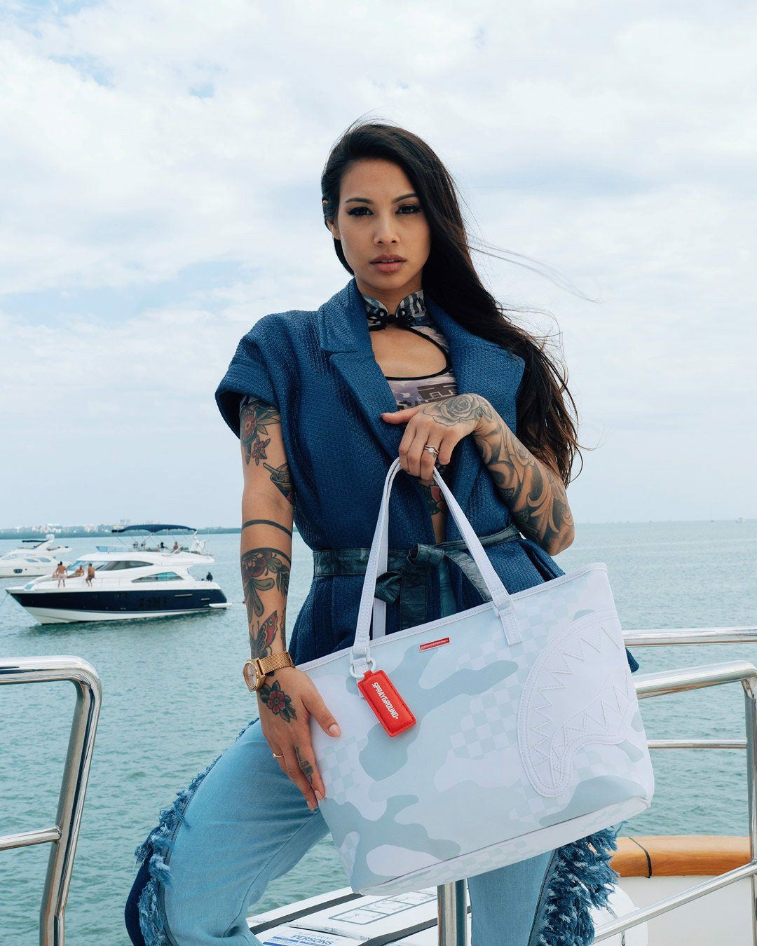 Sprayground - 3AM LE BLANC TOTE
