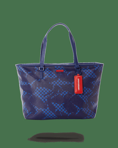 Sprayground - SHARK CHECK (BLUE) TOTE