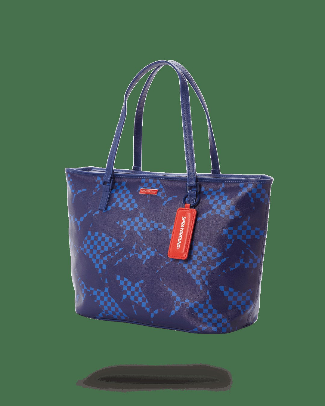 Sprayground - SHARK CHECK (BLUE) TOTE