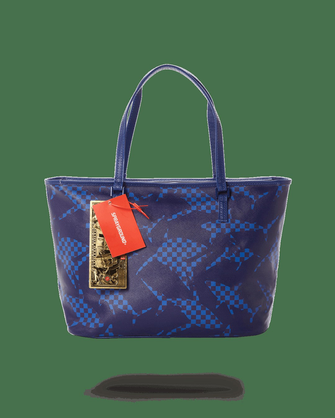 Sprayground - SHARK CHECK (BLUE) TOTE