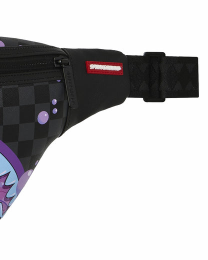 Sprayground - PURPLE SLIME SHARK SAVVY CROSSBODY
