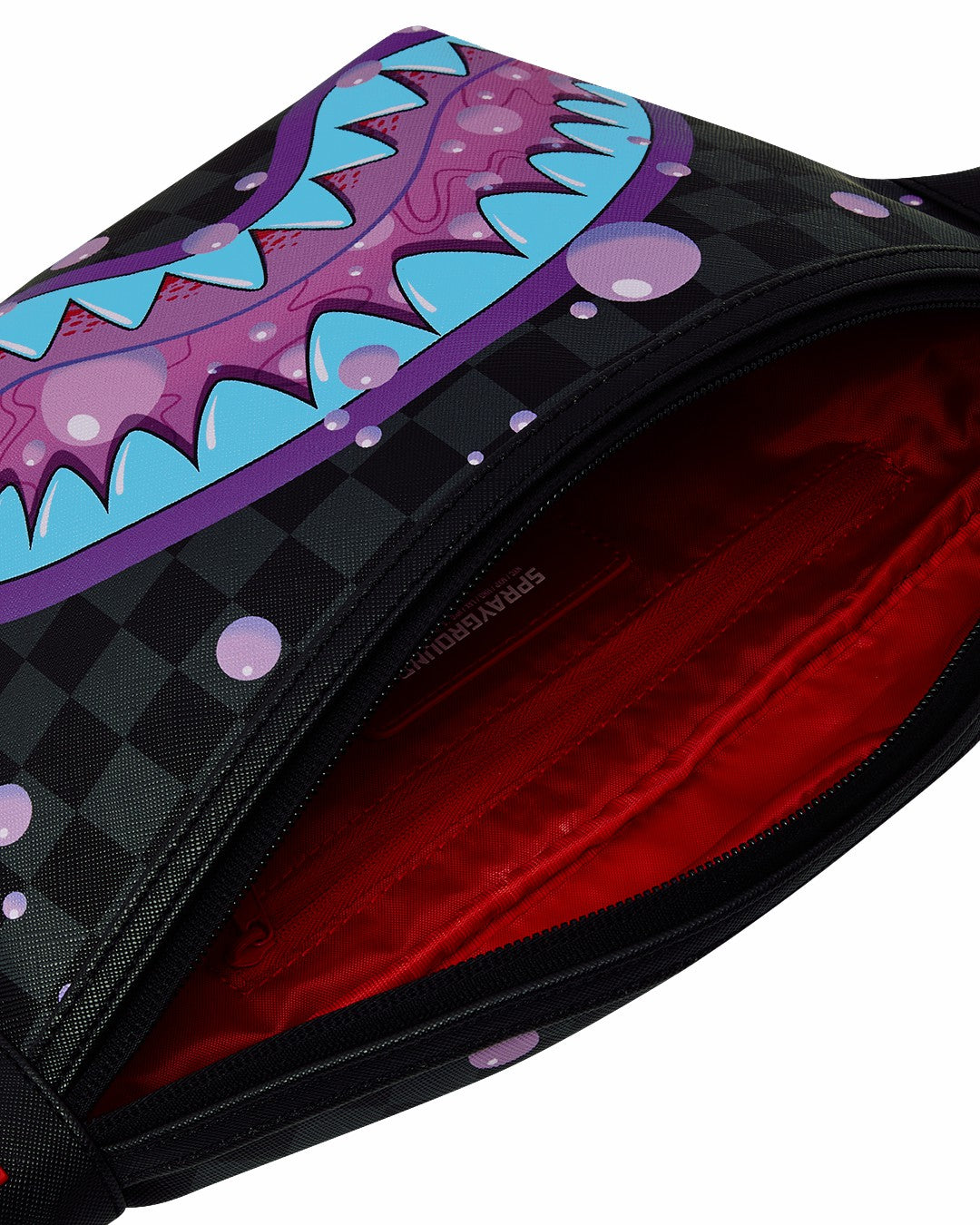 Sprayground - PURPLE SLIME SHARK SAVVY CROSSBODY