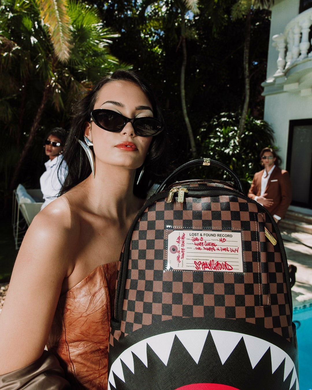 Sprayground - SHARKS IN PARIS LOST & FOUND BACKPACK