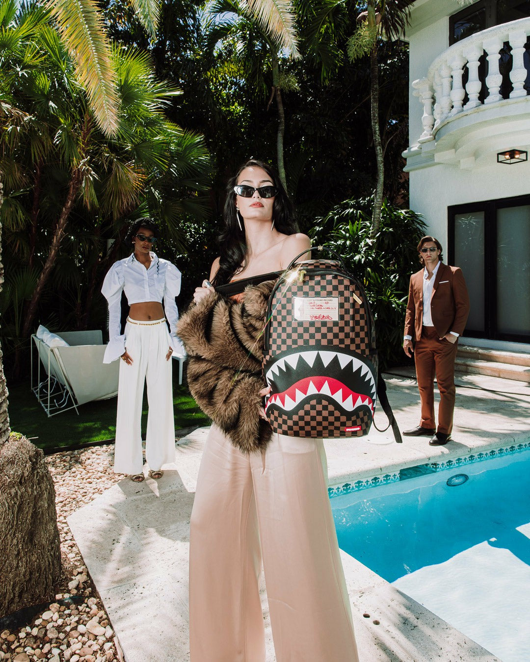 Sprayground - SHARKS IN PARIS LOST & FOUND BACKPACK