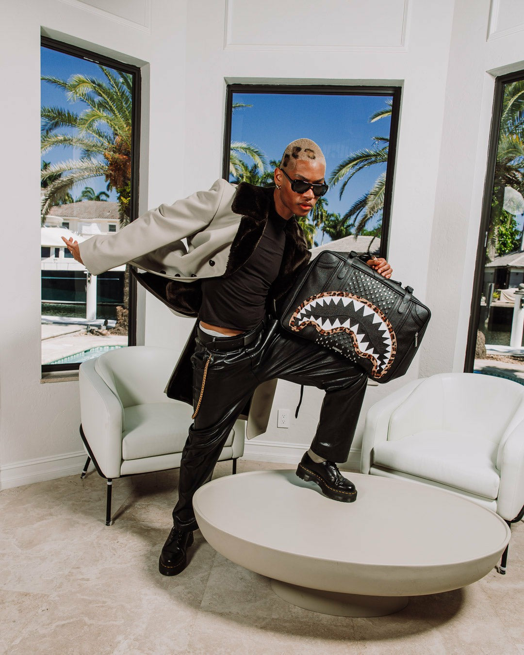 Sprayground - BACKSTAGE HANDHELD CARRY-ON CONVERTIBLE BACKPACK