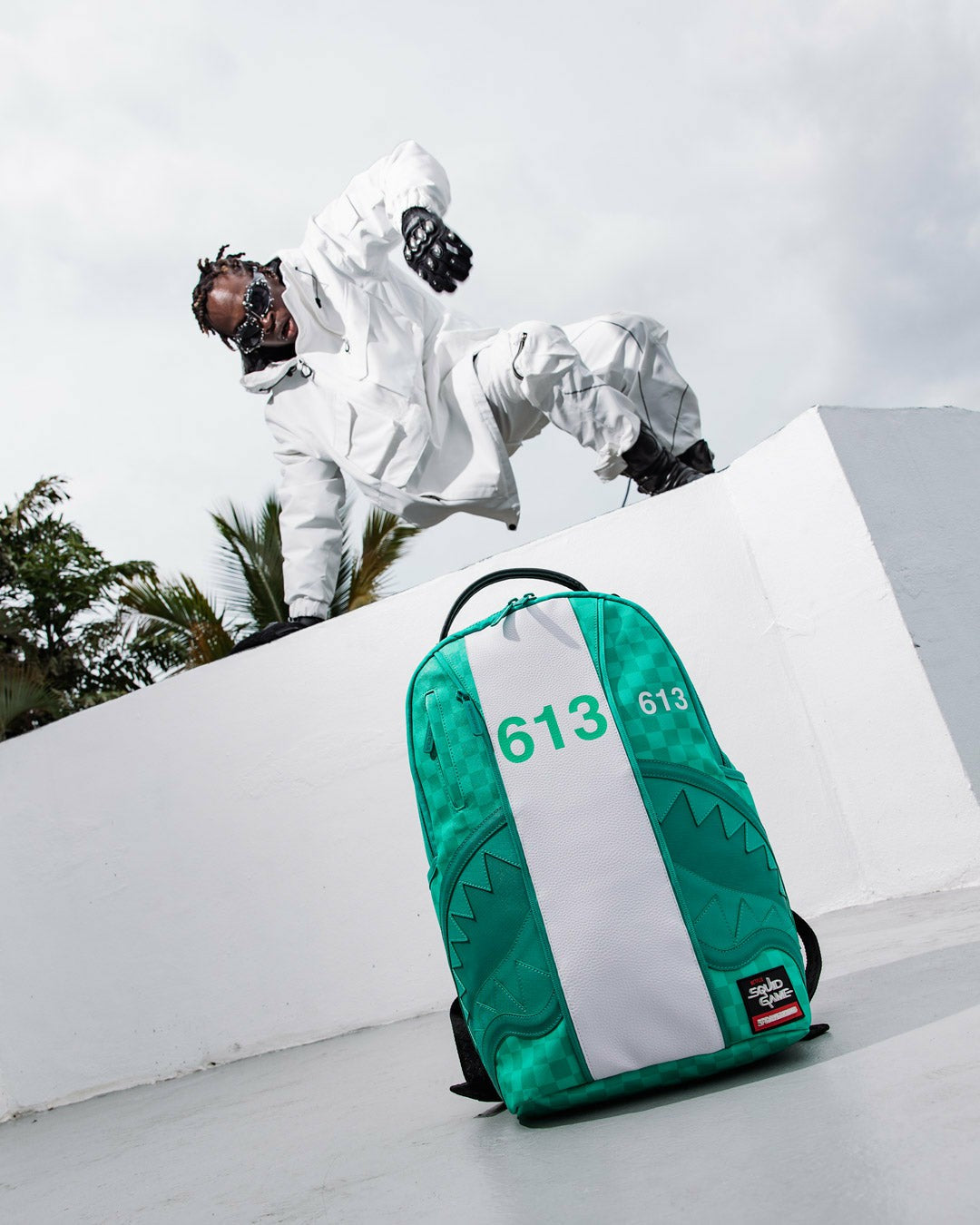 Sprayground - SQUID GAME COLLAB JUMPSUIT BACKPACK