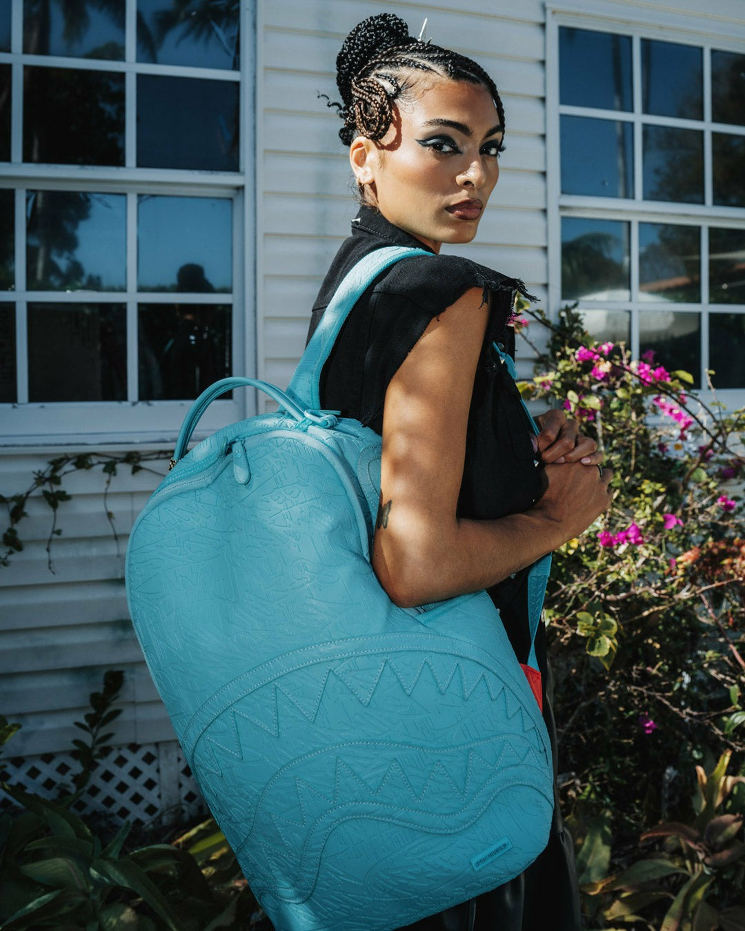 Sprayground - AQUA NOIR BACKPACK