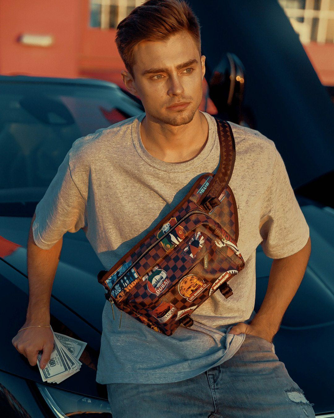 Sprayground - GLOBAL MOGUL CARGO CROSSBODY