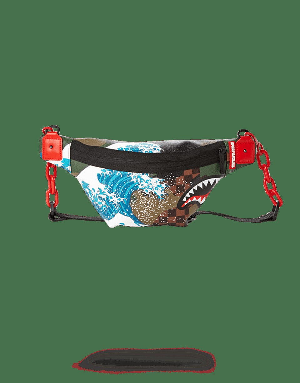 Sprayground - CAMOKAWA WAVE SHARK CROSSBODY