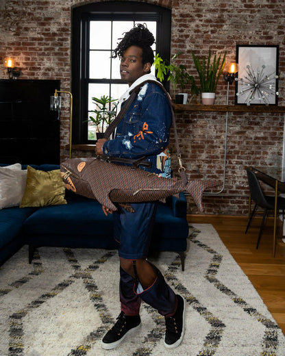 Sprayground - SHARKFINITY SHARK SHAPE DUFFLE