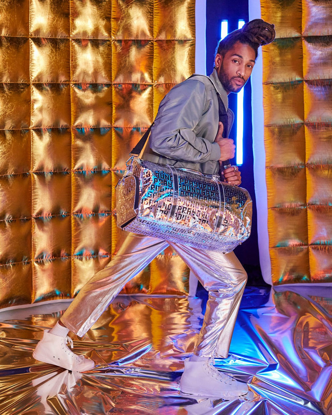 Sprayground - FUTURE TITAN (METALLIC) DUFFLE