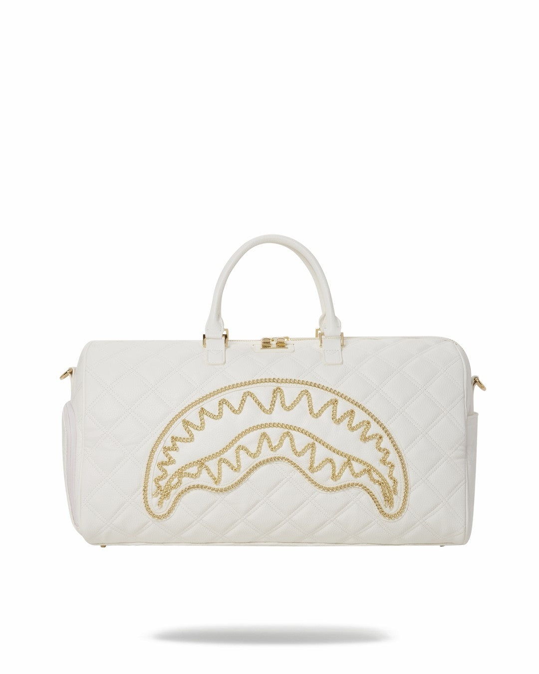 Sprayground - RIVIERA LE BLANC GOLD CHAIN SHARK DUFFLE