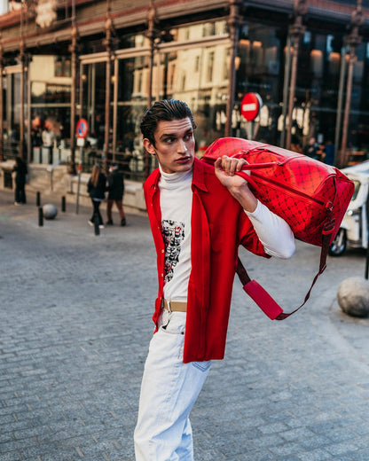 Sprayground - MONEY PATTERN BRICK DUFFLE