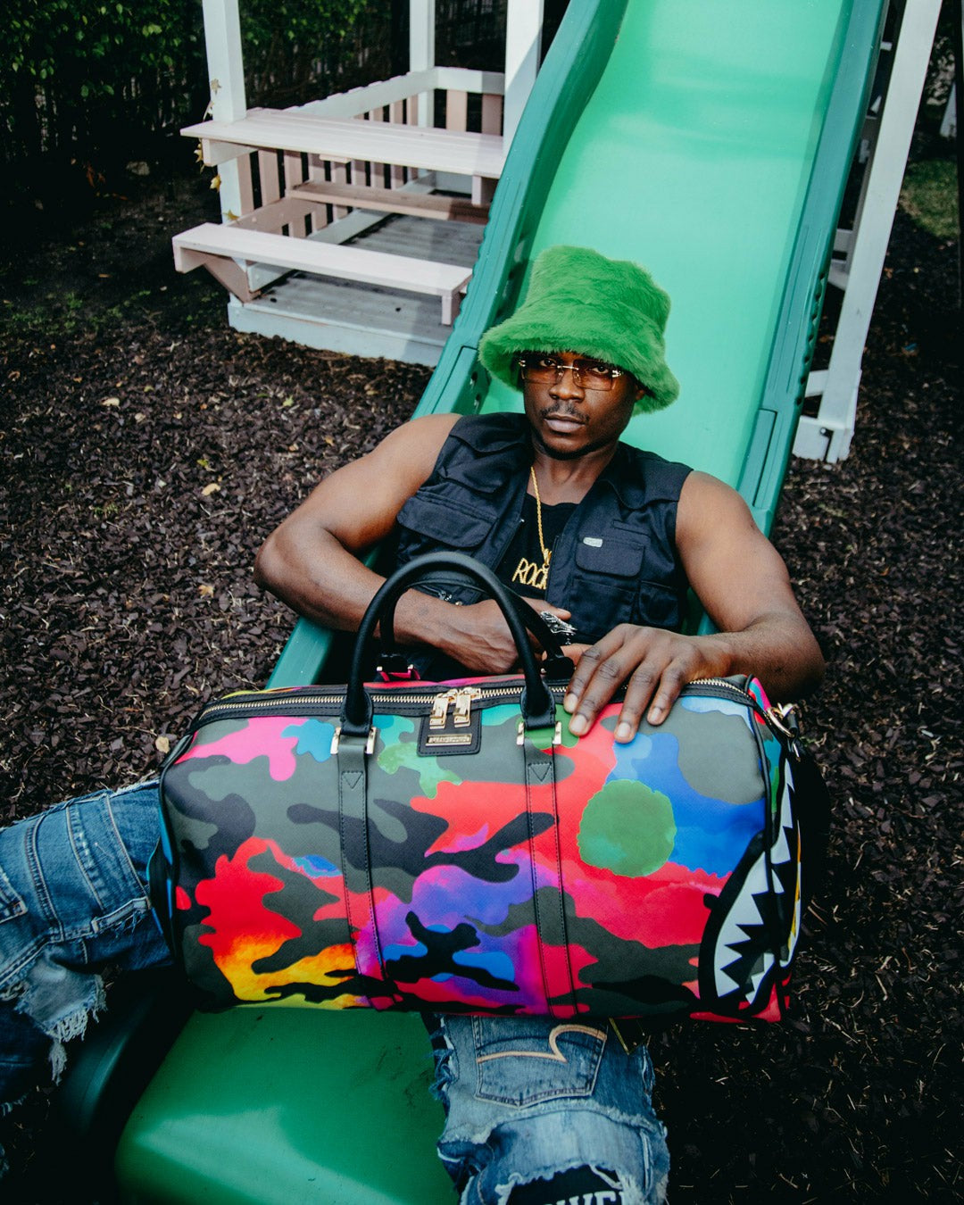 Sprayground - CAMOBURST EMPEROR DUFFLE