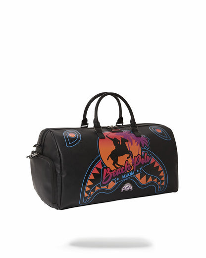 Sprayground - MIAMI BEACH POLO COLLAB DUFFLE (BLACK)