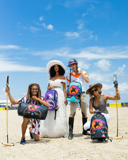 Sprayground - MIAMI BEACH POLO COLLAB DUFFLE (BLACK)