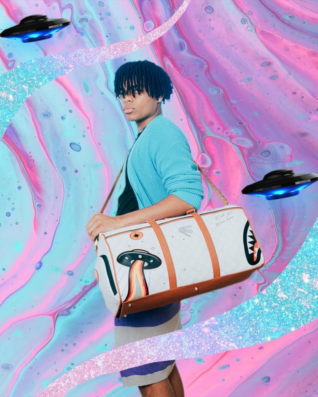 Sprayground - UFO EXTRA EXTRA TERRESTRIAL DUFFLE