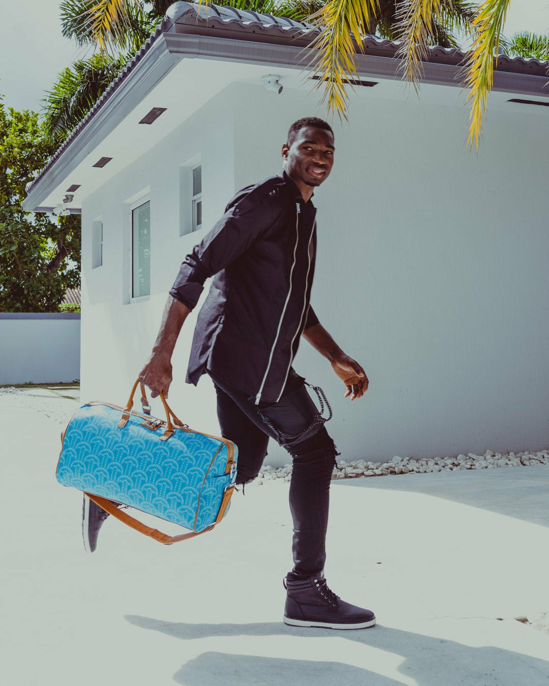 Sprayground - ILLUCHAINS TURQ DUFFLE