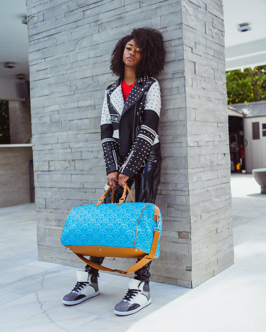 Sprayground - ILLUCHAINS TURQ DUFFLE