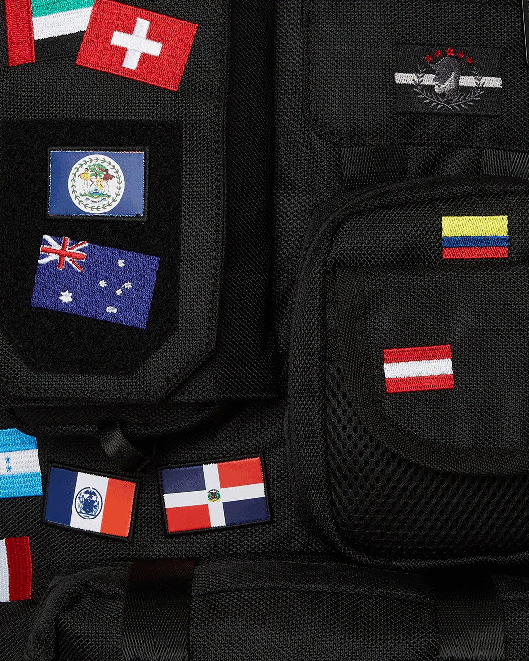Sprayground - JAMES FIRST CLASS GLOBAL FLAGS SPECIAL OPS CARGO BACKPACK