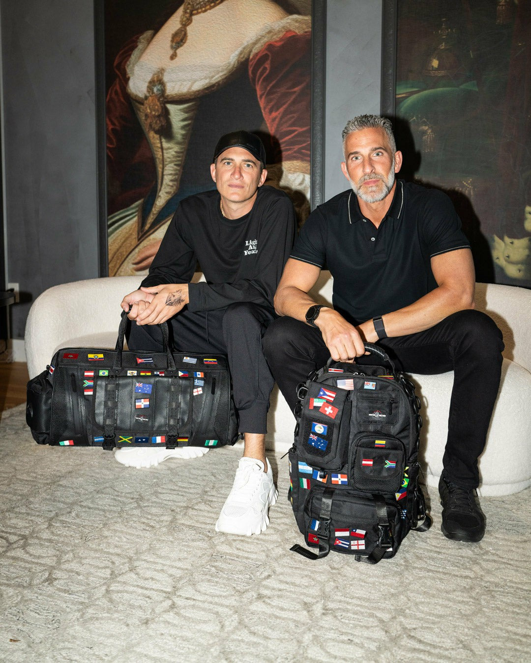 Sprayground - JAMES FIRST CLASS GLOBAL FLAGS SPECIAL OPS CARGO BACKPACK