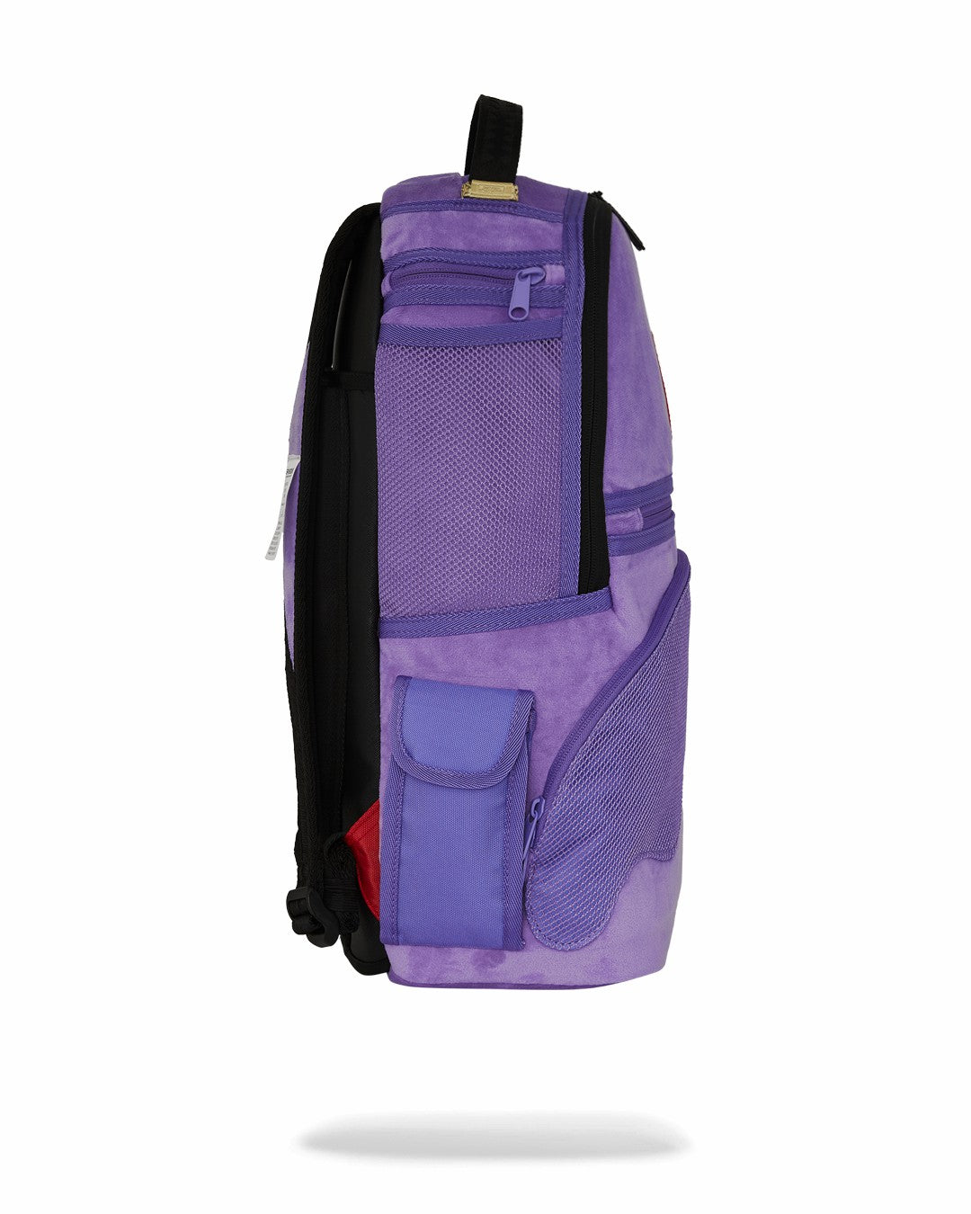 Sprayground - NOOO WAY!!! A REVERSIBLE BACKPACK - PURPLE VELOUR TO OG SHARKS IN PARI