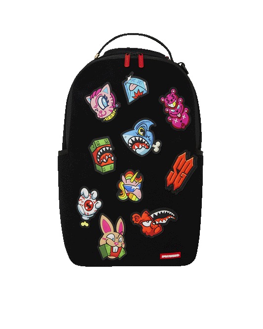 Sprayground - STUCK ON YA - VELCRO PATCH BACKPACK