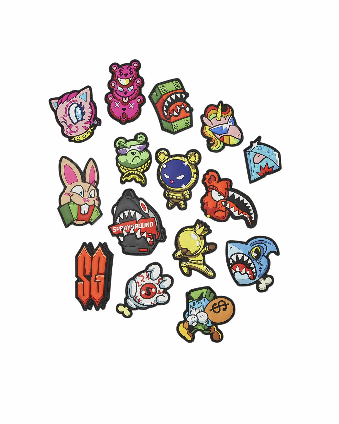 Sprayground - STUCK ON YA - VELCRO PATCH BACKPACK