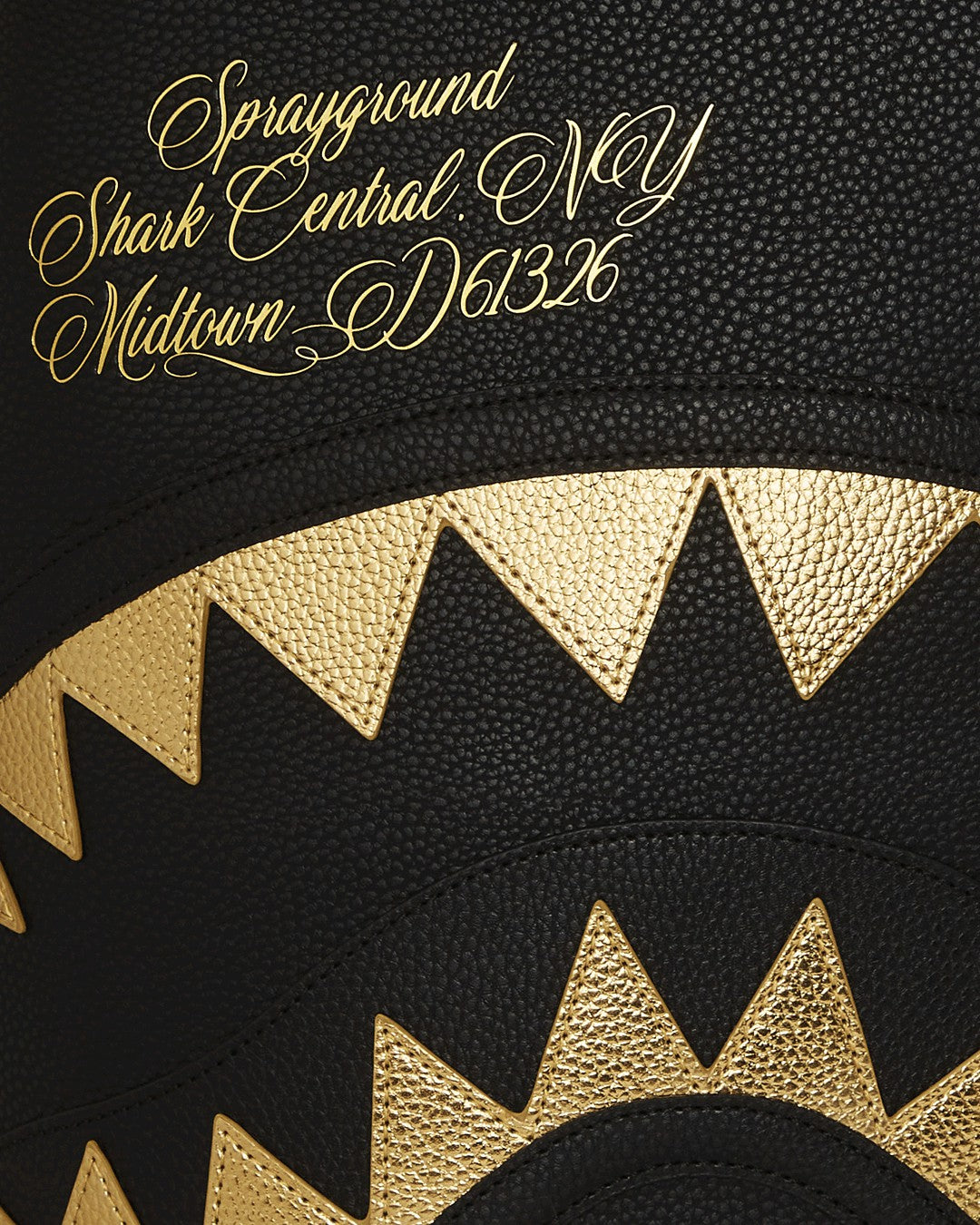 Sprayground - SHARK CENTRAL GILDED BITE BACKPACK