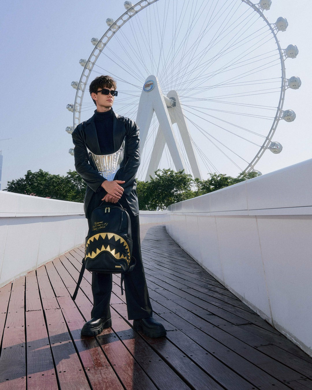 Sprayground - SHARK CENTRAL GILDED BITE BACKPACK