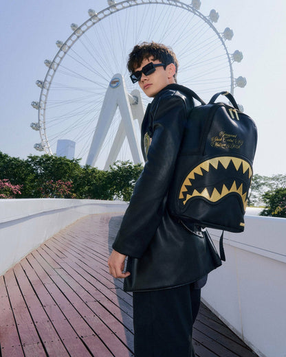 Sprayground - SHARK CENTRAL GILDED BITE BACKPACK