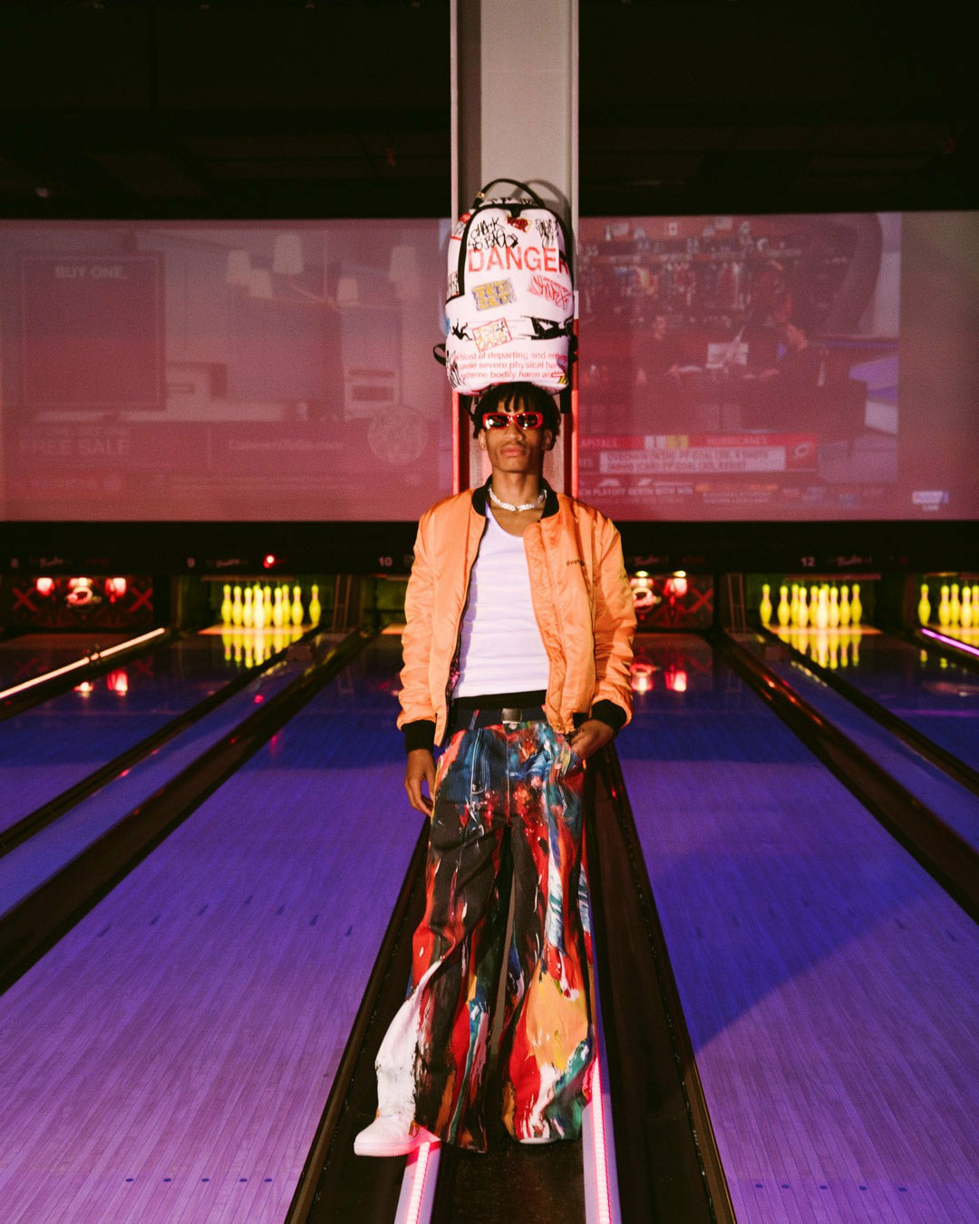 Sprayground - JETBLAST SIGN ON THE RUNWAY BACKPACK