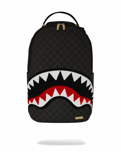 Sprayground - LIGHTS OUT SHARKS IN PARIS CHENILLE SHARK BACKPACK