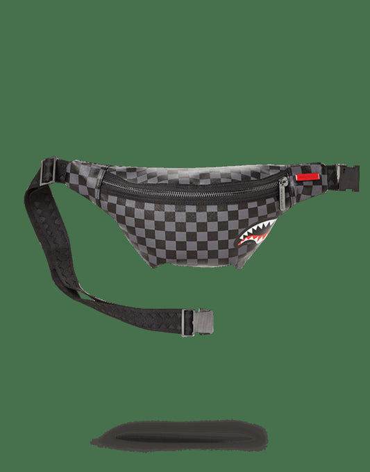 Sprayground - SHARKS IN PARIS (BLACK CHECKERED EDITION) CROSSBODY