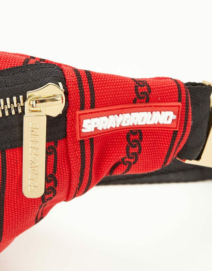 Sprayground - REVERSE SHARKS IN PARIS CROSSBODY (RED)