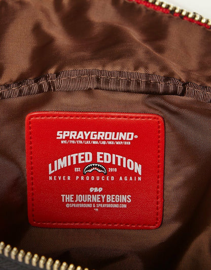 Sprayground - REVERSE SHARKS IN PARIS CROSSBODY (RED)
